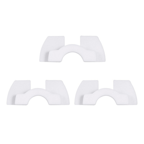 Прокладка резиновая амортизирующая  белая комплект 3 шт.(0.6;0,8 и 1.2) код 1028