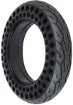 Покрышка литая 10х2 два ряда несквозных отверстий код 0664