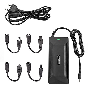 Зарядное устройство CITYNEYE 42V 2A  универсальное с 4-мя переходниками код 1137