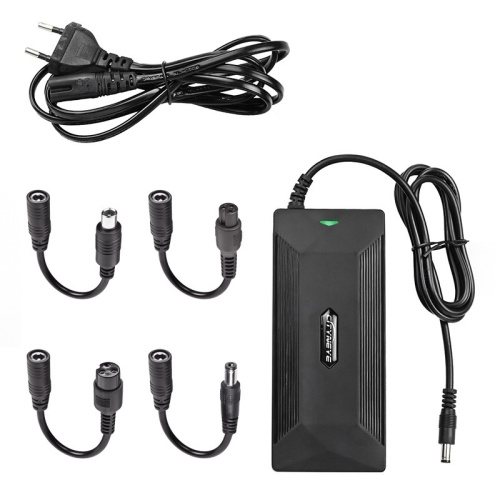 Зарядное устройство CITYNEYE 42V 2A  универсальное с 4-мя переходниками код 1137 Зарядное устройство CITYNEYE 42V 2A  универсальное с 4-мя переходниками код 1137