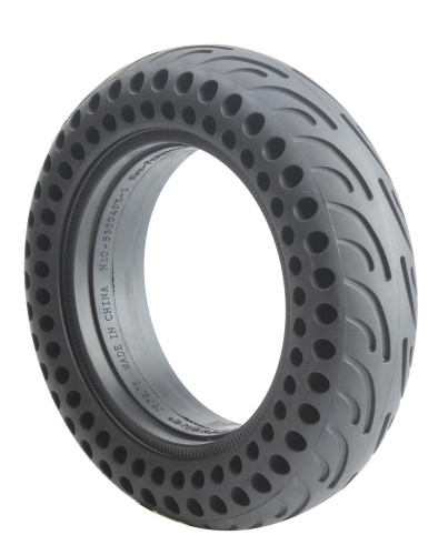 Покрышка литая 10х2.75 с двумя рядами несквозных отверстий  Kugoo G-booster/M5 код 0540