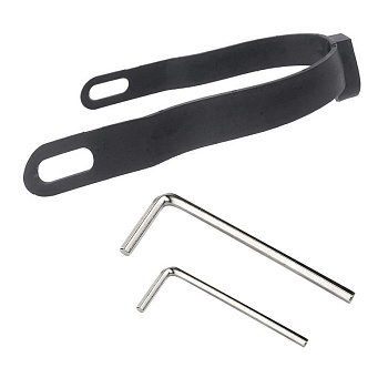 Поддержка крыла Xiaomi M365 черная колесо от 8,5 до 10 дюймов, пластик  код 0772