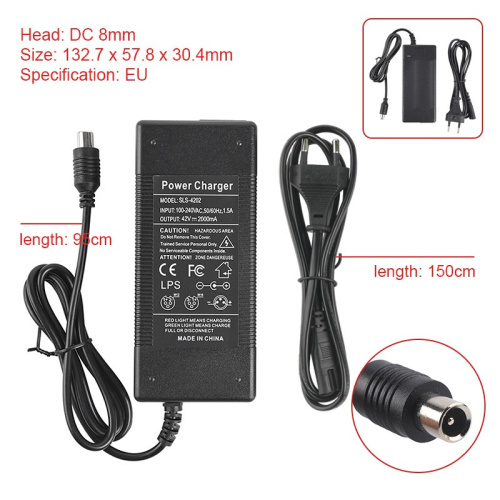 Зарядное устройство Xiaomi  M365/M365PRO/M365 PRO2/1S/lite/es1/es2/es4 РЕПЛИКА код 0595