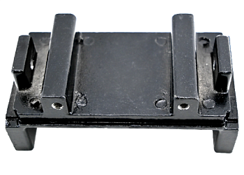 Задняя крышка деки Kugoo M4 (торец деки к которому крепятся задние амортизаторы) код 0740