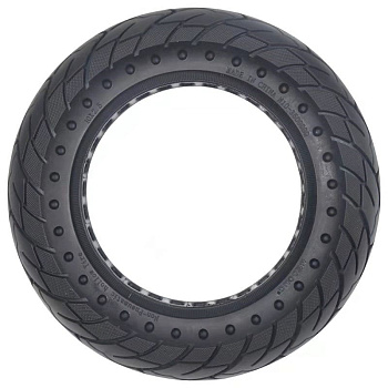 Покрышка литая 10х2.5 Ninebot Max G30 Nedong  облегченная Декор черная   код 0400
