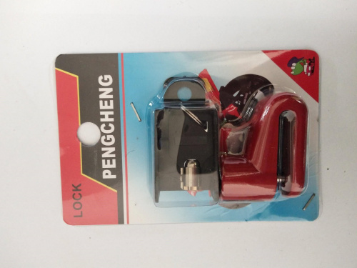 Блокиратор на тормозной диск малый, противоугонный код 0636