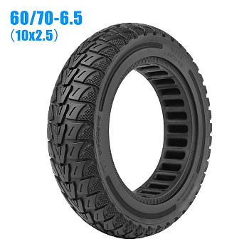 Покрышка литая 10х2.5-6.5 или 60/70-6.5 Groove Ninebot Max G30/Xiaomi Mi4/Mi4 Pro2/Mi4 ultra CITYNEYE код 1260