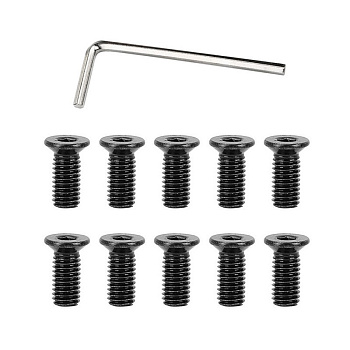 Винты головы руля XiaomiM365/Pro/Ninebot Max G30  комплект 10 шт. и ключ код 0784