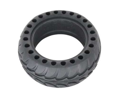 Покрышка литая 8х2.0 Kugoo M2,S3   сквозная поперечная круглая перфорация код 0243